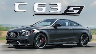 The Luxury MUSCLE CAR  2020 MercedesAMG C63S Coupe Review [upl. by Eentruoc76]