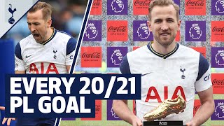 Golden Boot winner  EVERY 202021 Harry Kane Premier League goal [upl. by Cornwall439]