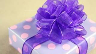 Moño Pom Pom  Puffy  How to Gift Bows [upl. by Enoryt]