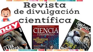 Revista de divulgación científica [upl. by Juetta108]