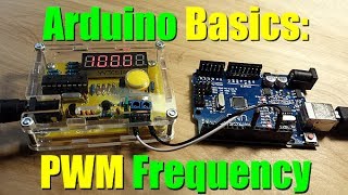 Arduino Basics Change your PWM Frequency [upl. by Siduhey]