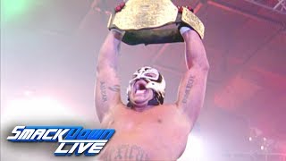 Rey Mysterio returns next week SmackDown LIVE Oct 9 2018 [upl. by Durante]