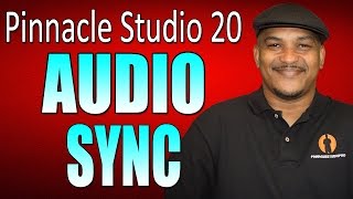 Pinnacle Studio 20 Ultimate  Audio Sync Tutorial [upl. by Mackler]