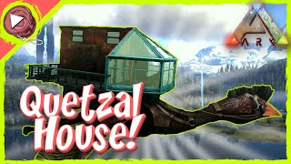 Lets Build a Quetzal House  Ark Survival Evolved Build Tutorial [upl. by Eltsyek]