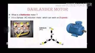 WHAT IS DAHLANDER MOTOR [upl. by Fabrienne586]