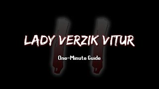 Verzik P2  OSRS One Minute Guide [upl. by Yelyab]