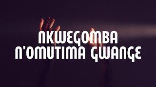 Nkwegomba Nomutima gwange Lyrics [upl. by Airemahs]