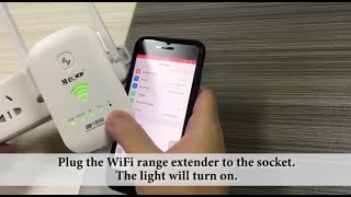 AC1200 WiFi Range Extender Opreation of Repeater Mode [upl. by Zins]