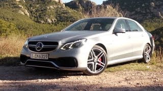 2014 MercedesBenz E63 AMG 4MATIC  Driven  CAR and DRIVER [upl. by Sualokin]