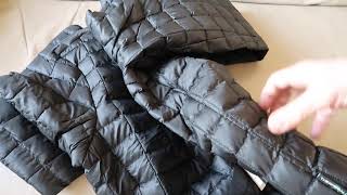 The North Face Thermoball Jacket Unboxing Folding into its own Pocket [upl. by Lhok]