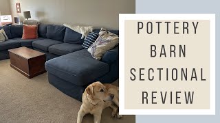 Pottery Barn Pearce Sectional Review [upl. by Christa]