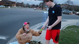 I Gave 20000 To Random Homeless People [upl. by Kramlich]