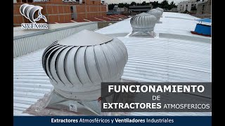 Funcionamiento de extractores atmosféricos SIVEXOR [upl. by Isied]