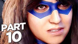 MARVELS AVENGERS Walkthrough Gameplay Part 10  MS MARVEL 2020 FULL GAME [upl. by Oicram935]