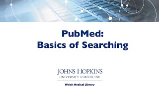 PubMed Basics of Searching [upl. by Kiefer745]