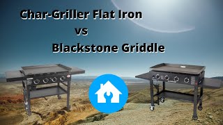 Comparing the CharGriller Flat Iron 36quot to the Blackstone Griddle 36quot [upl. by Legyn]