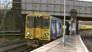 Half an Hour at 216  Birkenhead North Station 1022017  Class 507 508 terminus [upl. by Brawley]