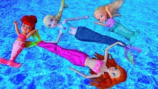 Elsa and Anna toddlers mermaid adventure [upl. by Monti]