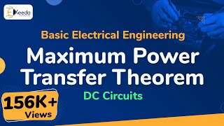 Maximum Power Transfer Theorem  DC Circuits  Basic Electrical Engineering [upl. by Erised]