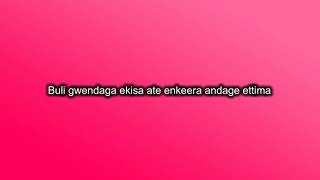 Moze Radio Mukama Nyongera Amanyi Lyrics Video New Ugandan Music 2018 [upl. by Adnoved]