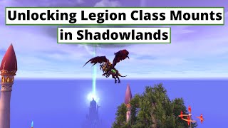 How to Easily Obtain your own unique Legion Class Mount Same in Dragonflight [upl. by Arihaj636]