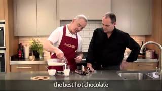 How to make a hot chocolate using an aerolatte milk frother [upl. by Ennadroj541]