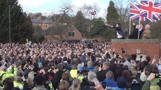 Royal Ashbourne Shrovetide football 2019 Tuesday 5th March [upl. by Hillard465]