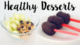 Best Healthy Desserts 5 Easy Recipes [upl. by Aretse]