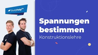 Spannungen bestimmen 1 StudyHelp [upl. by Ymorej574]