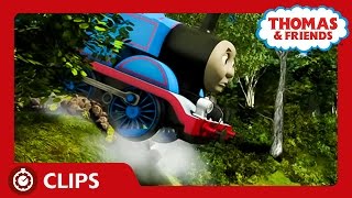 Thomas Gets Derailed  Clips  Thomas amp Friends [upl. by Attener]