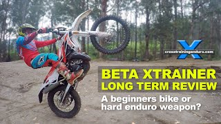 Beta Xtrainer review beginners dirt bike or hard enduro weapon ︱Cross Training Enduro [upl. by Yessydo575]